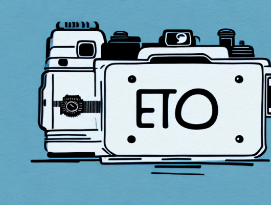 A camera focused on a car's license plate