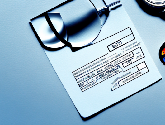 A vehicle registration document with a magnifying glass highlighting the section about power output