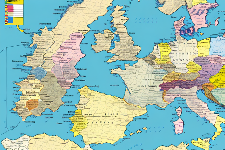 A map of germany
