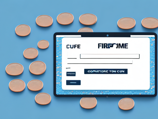 A computer with an online form on the screen