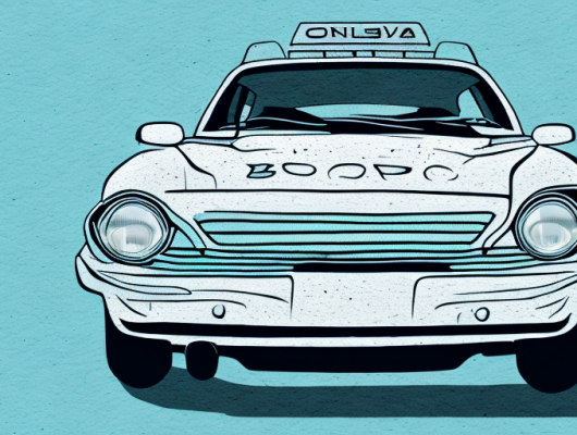 A car with bulgarian license plates