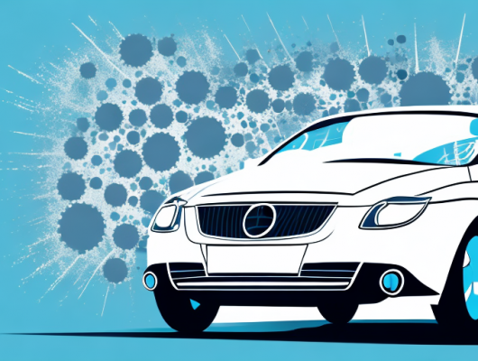 A diplomatic car with a focus on the number plate