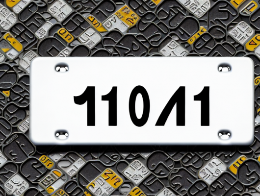 A german license plate with the numbers 0-140 on it
