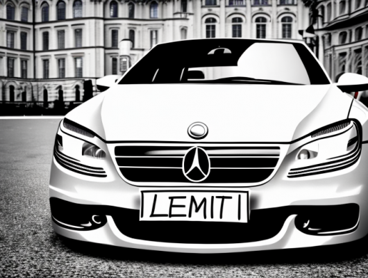 A german license plate with the letter 's' on it