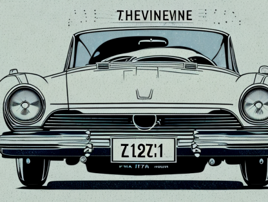 A vintage car with a "h-kennzeichen" license plate