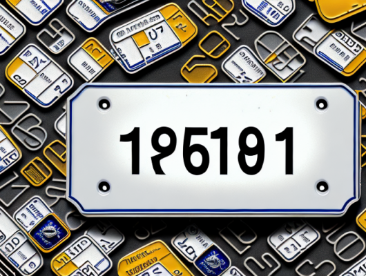 A german license plate with an expiration date on it