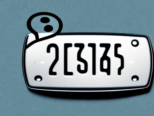 A german license plate attached to a car parked in an open parking lot