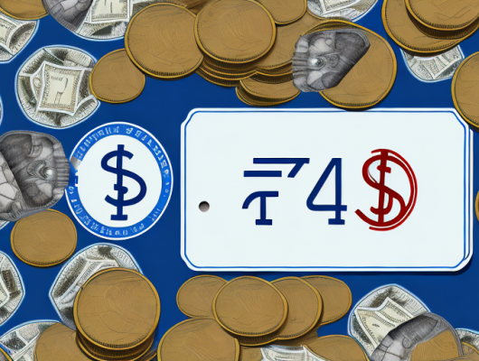 A motorcycle with a short-term license plate attached to it