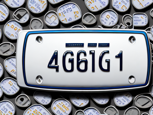 A german car license plate with the initials 'gr'