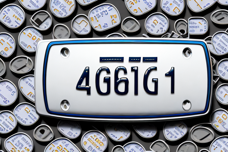 A german car license plate with the initials 'gr'
