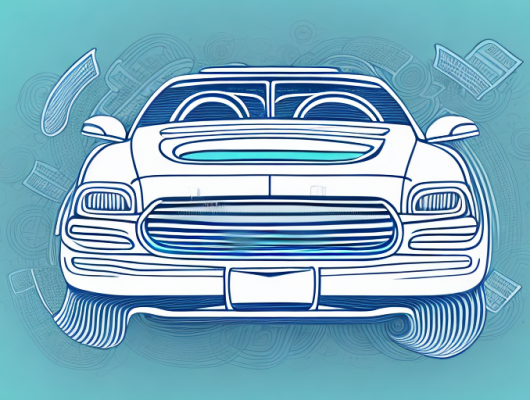 A car with two different license plates