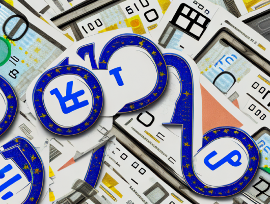 A car with two different license plates