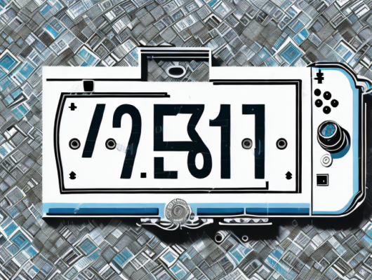 A german wechselkennzeichen (switch license plate)