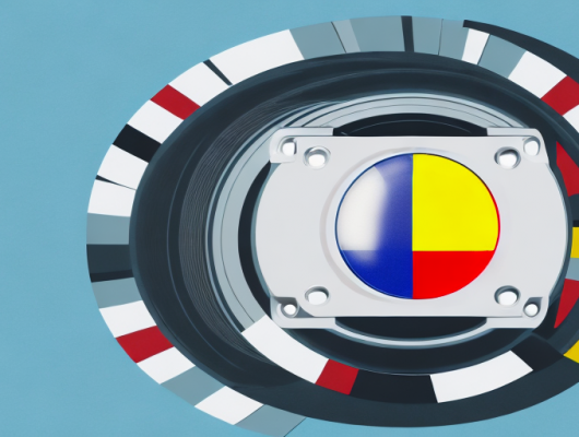 A car with a blank license plate