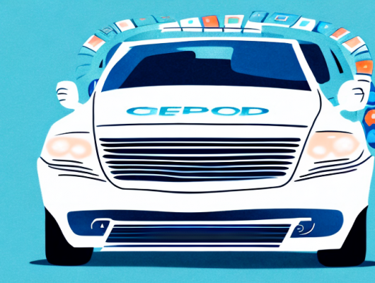 A diplomatic car with a cd license plate