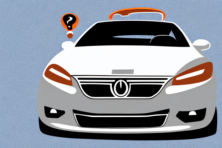 A car without its front license plate