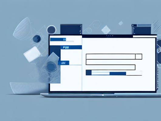 A computer screen displaying a form with various blank fields