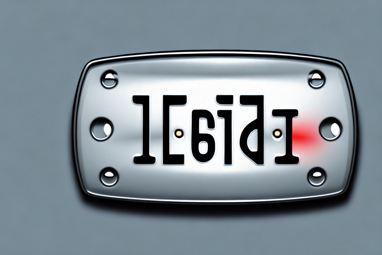 A german license plate with an 'e' at the end