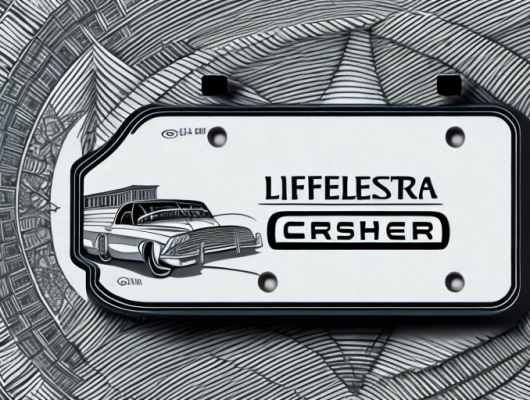 A black license plate on a car against a backdrop of typical german architecture