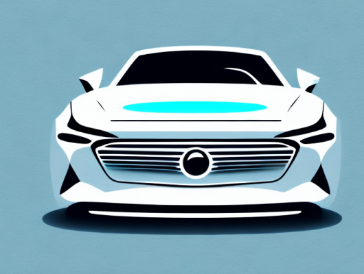 A sleek car with a carbon-optic license plate