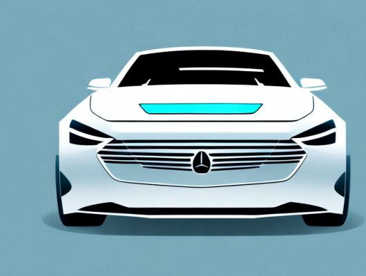 A sleek car with carbon optic license plates