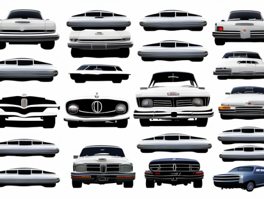 Various types of german vehicles