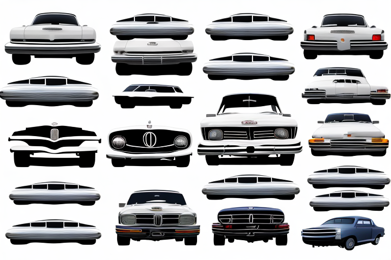 Various types of german vehicles