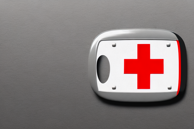 A german license plate with a red cross over it