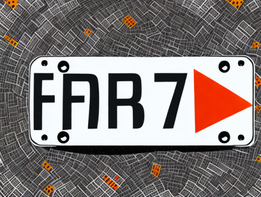 A german license plate with the letters "ff" crossed out