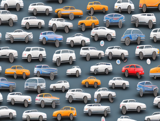 A variety of bicycle carriers attached to different types of cars