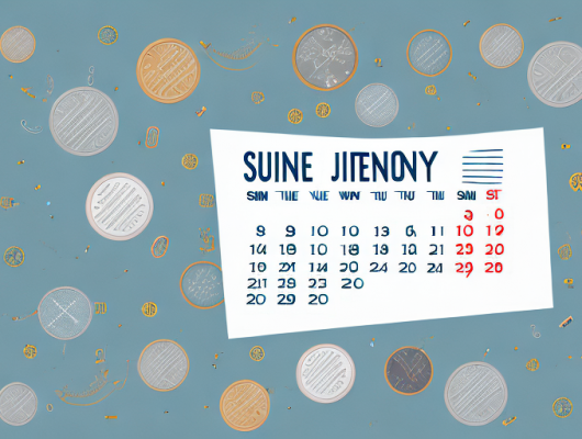 A calendar with marked seasons and a german license plate