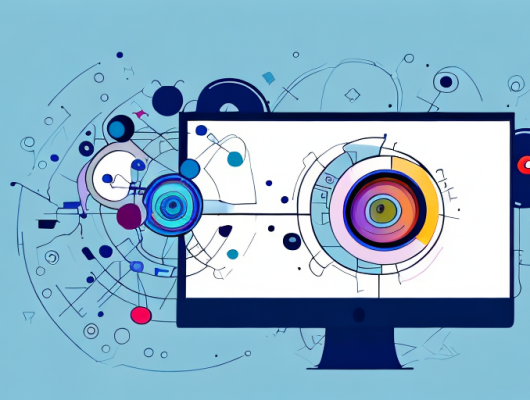 A computer screen displaying an image editing software with a small picture on one side and the same picture enlarged on the other side