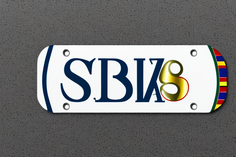 A german license plate with the initials "sda"