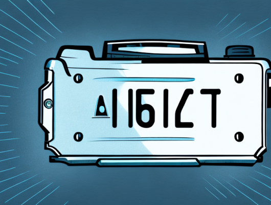 A stolen license plate