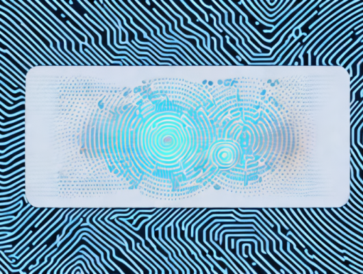 A car license plate with an embedded rfid chip