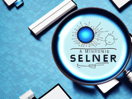 A computer screen displaying an image being scaled up with a magnifying glass focusing on the high-quality details