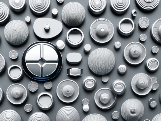 Various types of magnets adhered to different parts of a car