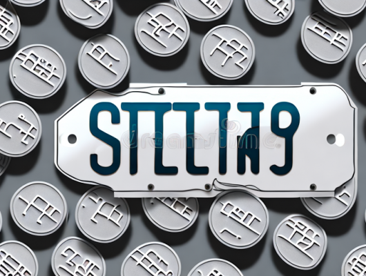 A factory setting with various types of license plate magnets scattered around