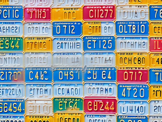 A variety of german license plates against the backdrop of aachen's iconic landmarks such as the aachen cathedral and the carolus thermen baths