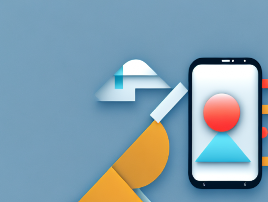 A smartphone displaying an app interface for adjusting focus