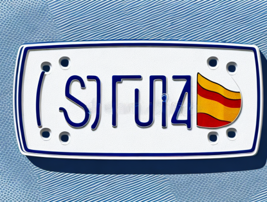 A german car license plate with the prefix "su"