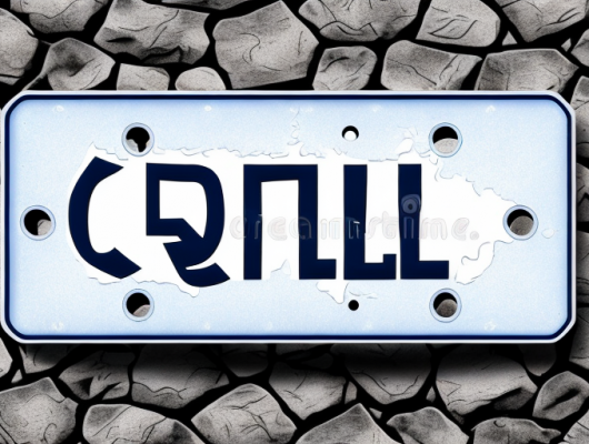 A german license plate with the letters "qlb" on it