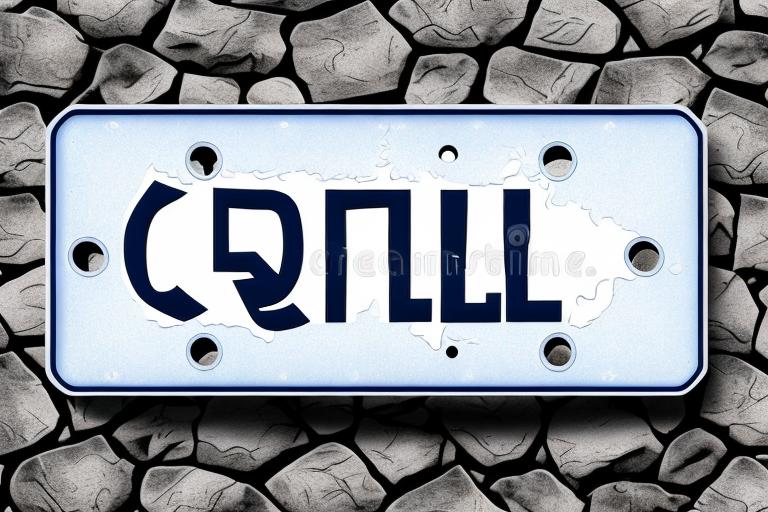 A german license plate with the letters "qlb" on it