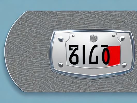 A german car with a generic license plate