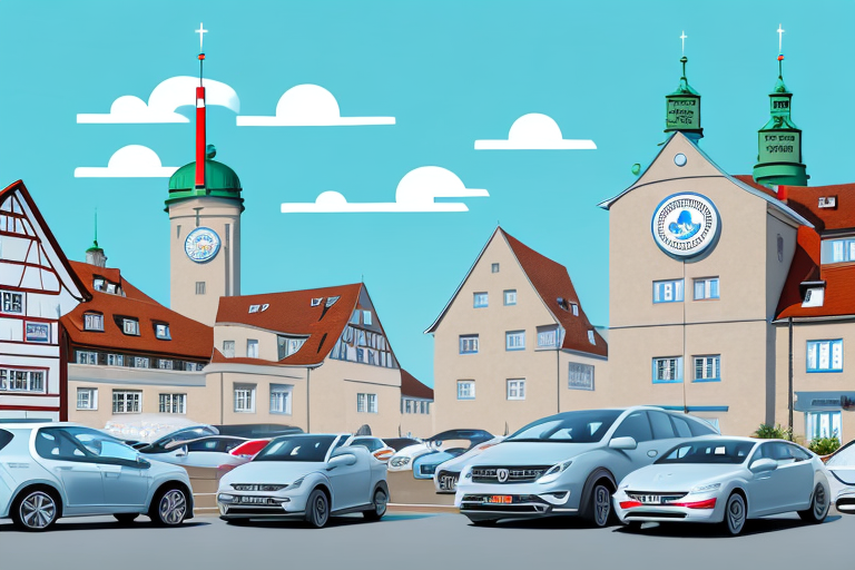 A car registration office (kfz-zulassungsstelle) in solingen