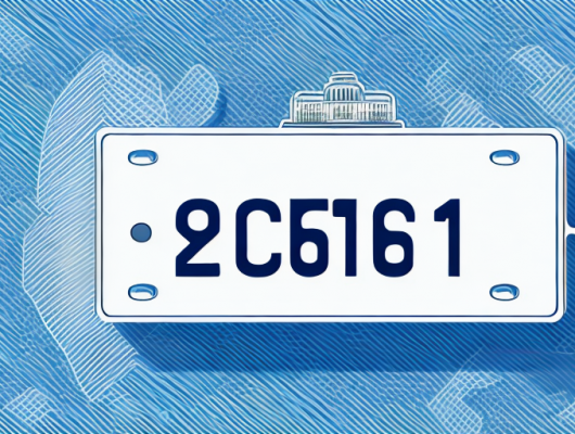 A vehicle license plate with the solingen cityscape in the background