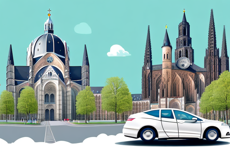 A car with an emphasis on the license plate