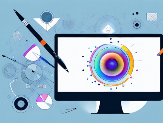 A computer screen displaying the photoshop interface with various tools