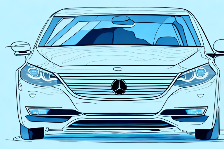 A car with its front windows tinted