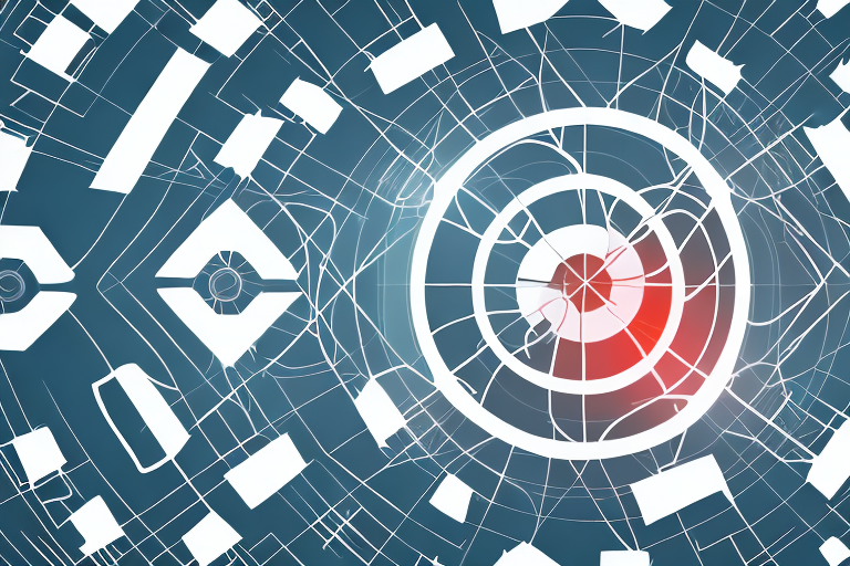 An open sport air filter with arrows indicating airflow